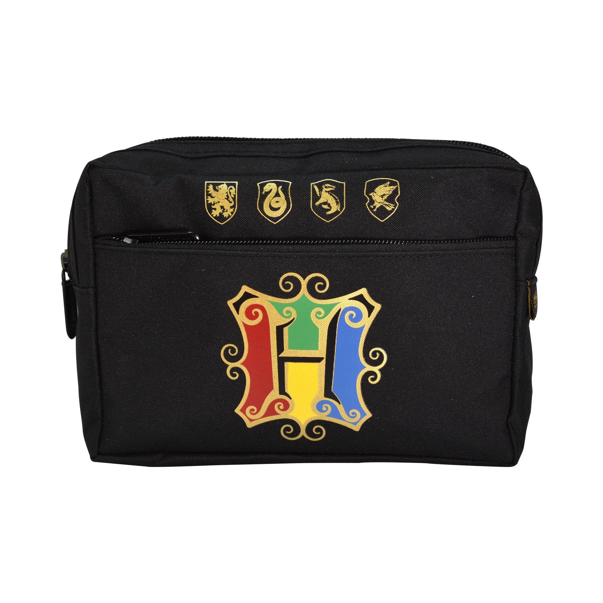 Harry Potter Multi Pocket Pencil Case - Colourful Crest – Wholesale ...