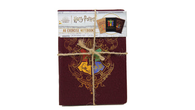 Harry Potter 3x A6 Notebooks - Colourful Crest