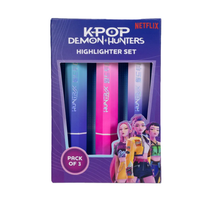 K-Pop Demon Hunters Highlighter Set - Huntr/x