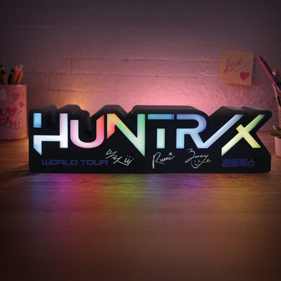 K-Pop Demon Hunters Huntr/x Logo Desk Light