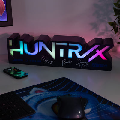 K-Pop Demon Hunters Huntr/x Logo Desk Light
