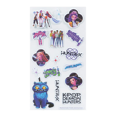 K-Pop Demon Hunters Sticker Set - Puff - Coming in Summer