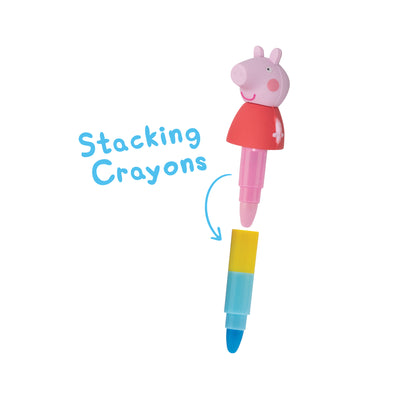 Peppa Pig Stacking Crayons