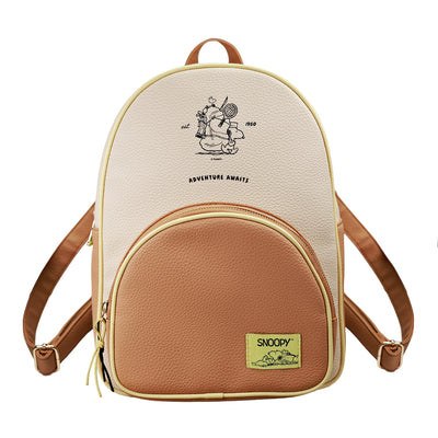 Snoopy Backpack - PU Leather