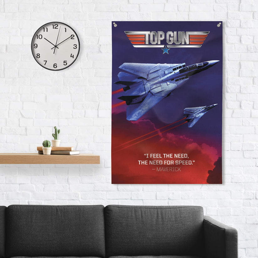 Top Gun Fabric Wall Banner Wholesale Store Blue Sky Studios
