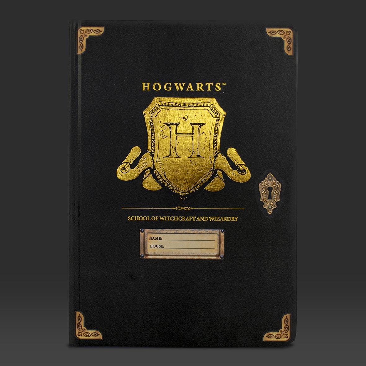 Harry Potter A5 Casebound Notebook - Hogwarts Shield