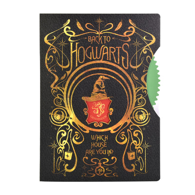 Harry Potter A5 Spinner Notebook - Colourful Crest