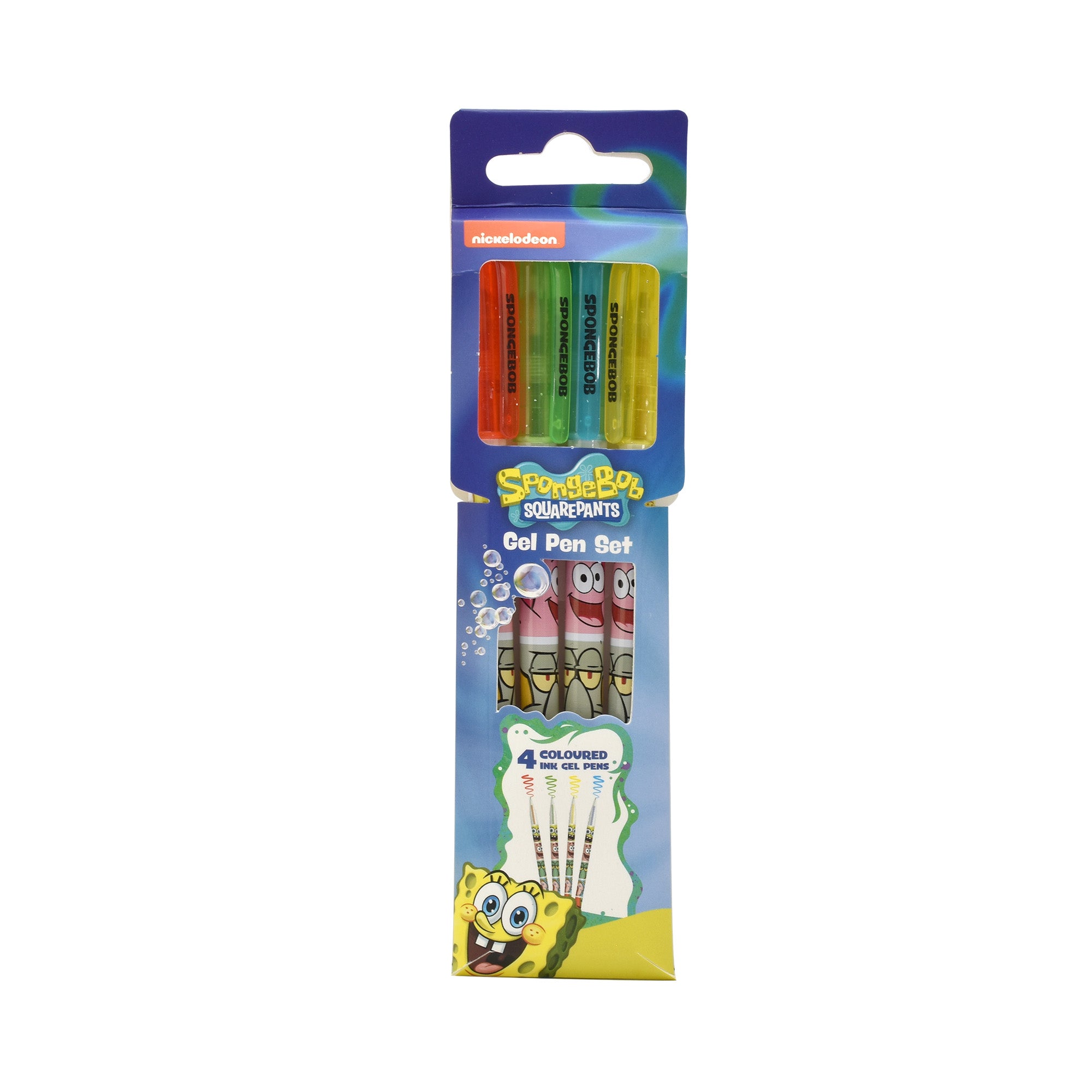 SpongeBob Gel Pen Set – Wholesale Store | Blue Sky Studios