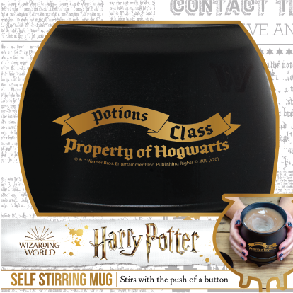 Harry Potter Self Stirring Cauldron Mug