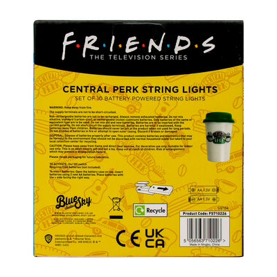 Friends String Lights - Coffee Cups (Closed Box)